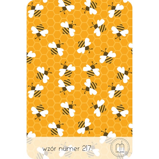 Ręcznik Pszczółki Na Plastrze Miodu 